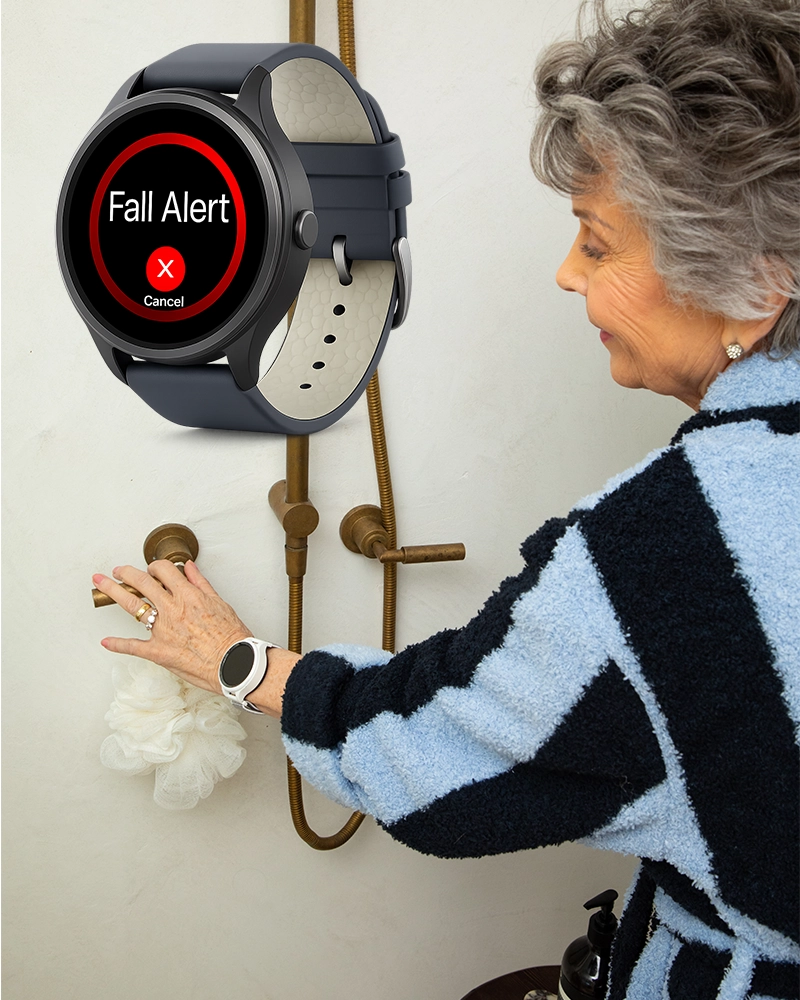 LiveLife personal emergency alarm watch with fall detection for elderly