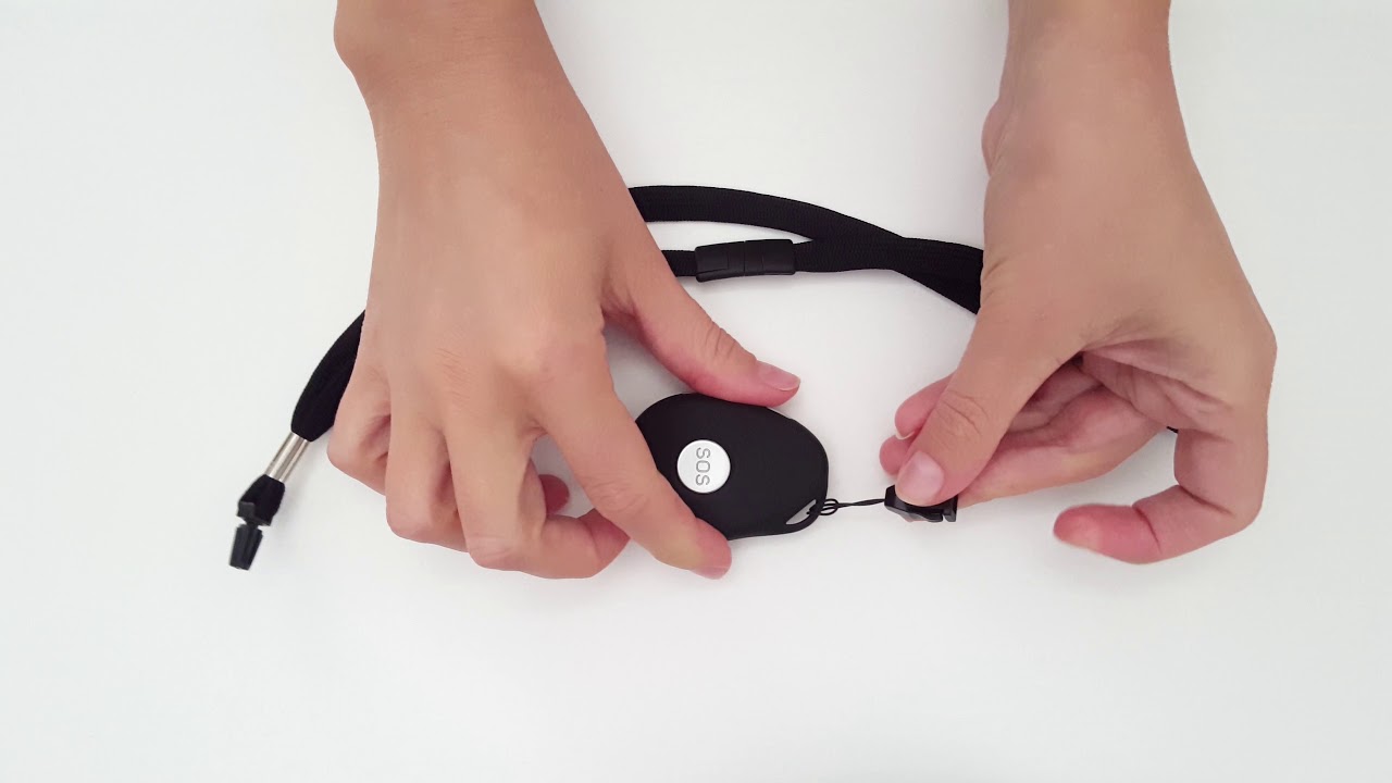 Attaching and adjusting length of the lanyard