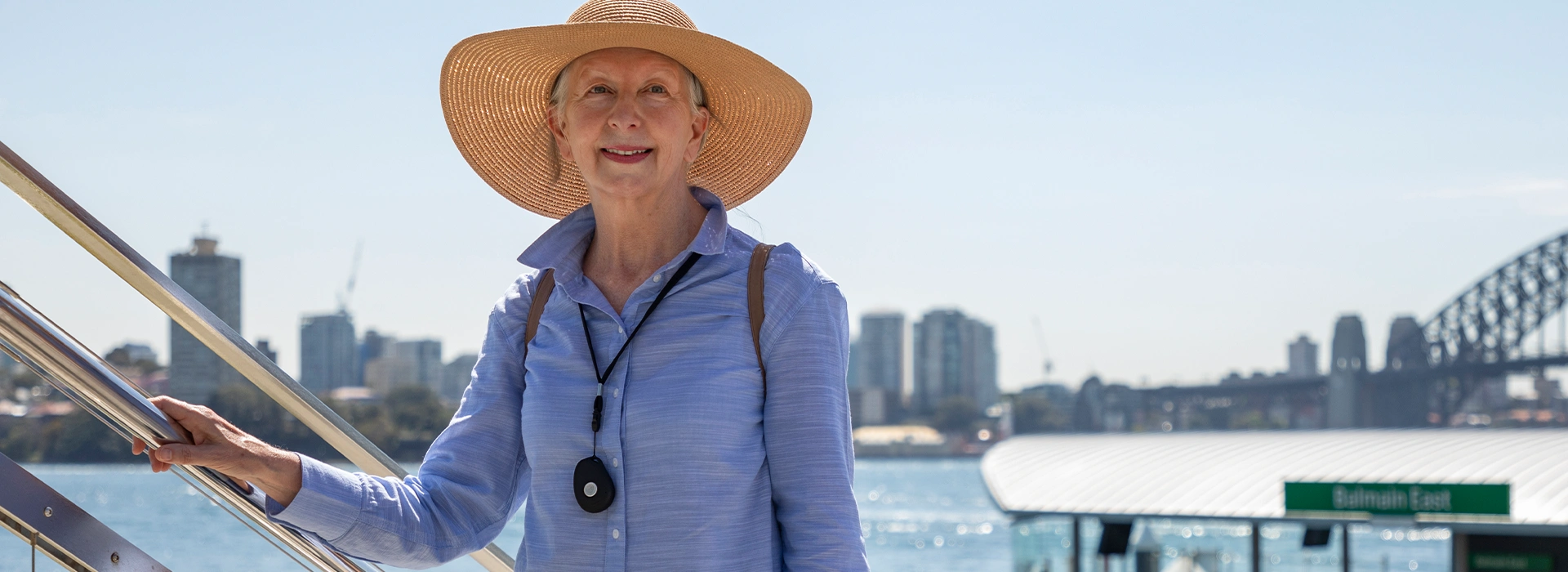 Livelife alarm pendant with 4G mobile network coverage across Australia