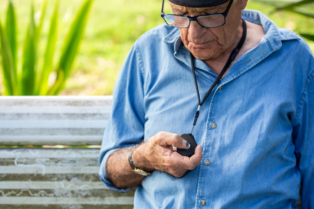 LiveLife Black watch with Brown Leather Bands