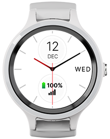 LiveLife Black watch with Brown Leather Bands
