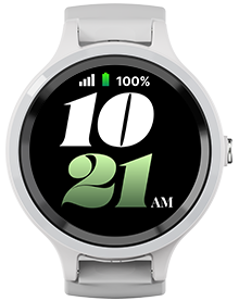 LiveLife Black watch with Brown Leather Bands