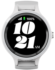 LiveLife Black watch with Brown Leather Bands