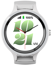 LiveLife Black watch with Brown Leather Bands