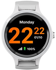 LiveLife Black watch with Brown Leather Bands