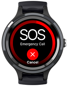 LiveLife Watch with SOS Call and Fall atert