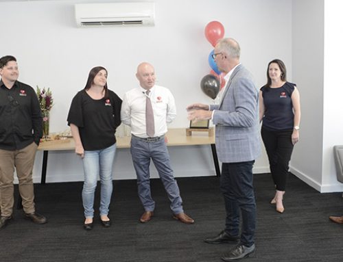 Live Life Alarms Grand Opening of New Sales Office by Greg Piper MP