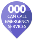 Live life pendant can call 000 during emergency