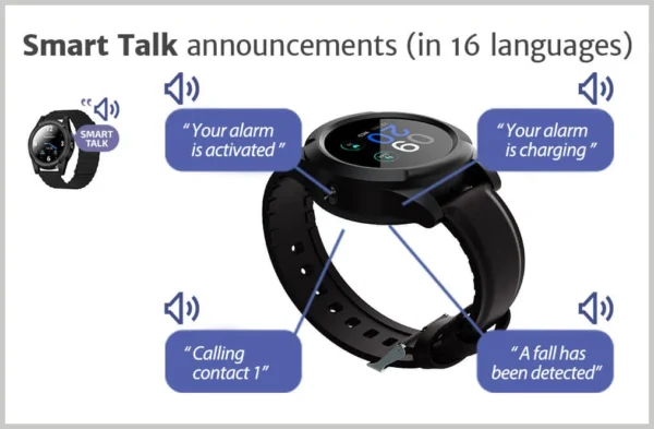 LiveLife Watch Alarm comes in your choice of 16 languages