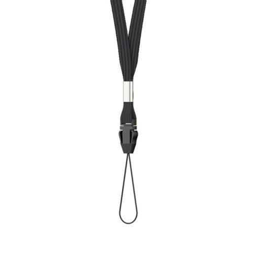 LiveLife Alarms - Lanyard Black -Front View