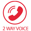 Two way voice