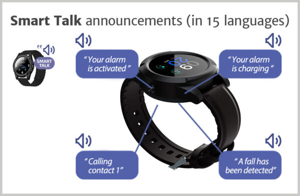 4G medical alert watch by Live Life Alarms