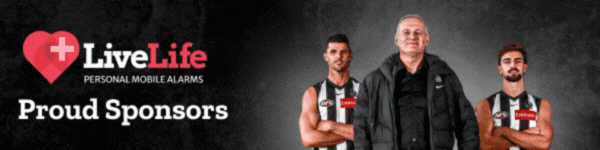 LiveLie Watch for Collingwood