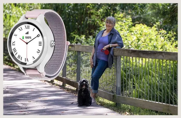 With the LiveLife Mobile Watch, you can venture anywhere with mobile coverage, knowing help is just a button away.