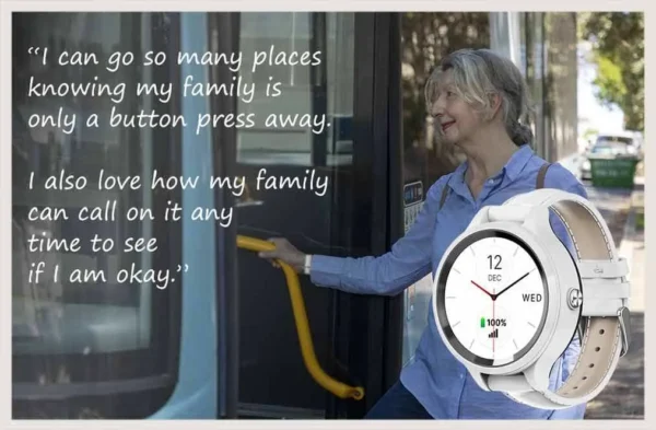 Your LiveLife watch makes staying connected easy! Friends and family can call you directly on your watch. After one ring, the watch answers automatically. You can decide to take the call or reject it. Plus, you'll easily see who's calling.